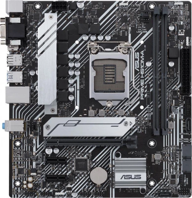 Материнская плата Asus Prime H510M-A s-1200 - изображение 2