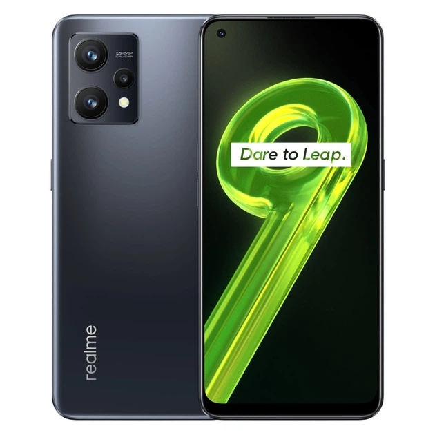 Смартфон Realme 9 4G 6/128GB Dual Sim Meteor Black EU_ - Фото 1 Смартфон Realme 9 4G 6/128GB Dual Sim Meteor Black EU_ - зображення 1