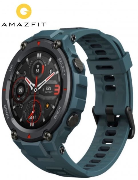Смарт часы Amazfit T-Rex Pro Steel Blue – фото, отзывы, характеристики ...