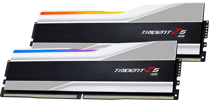 Pamięć G.Skill DDR5-6000 65536MB PC5-48000 (Kit of 2x32GB) Trident Z5 RGB Silver (F5-6000J3040G32GX2-TZ5RS) - obraz 4
