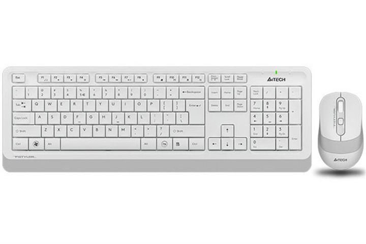 Комплект (клавиатура, мышь) беспроводной A4Tech Fstyler FG1010 White ...