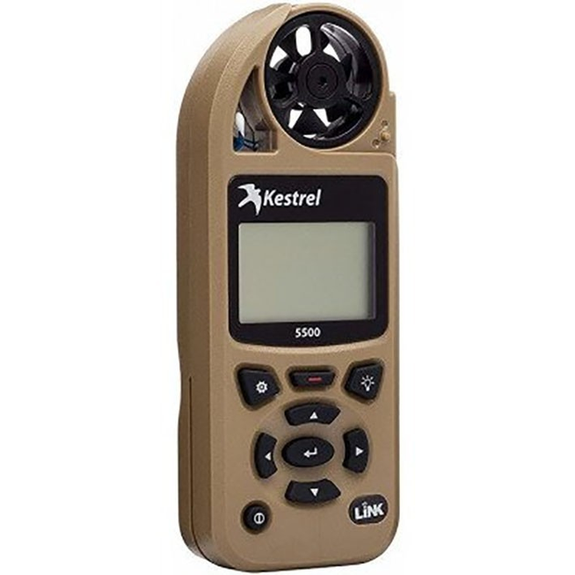 Метеостанція Kestrel 5500 Weather Meter Bluetooth. Колір - Пісочний. У комплекті флюгер та чохол Meteostantsiya Kestrel 5500 We - зображення 2