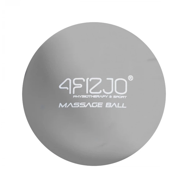 Массажный мяч 4FIZJO Lacrosse Ball 6.25 см Grey 4FJ0321 низкие цены