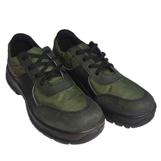 Кросівки тактичні літні олива легкі розмір 45 (29,5 см) Зелений - зображення 2