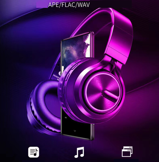 MP3 плеєр JNN X8 Bluetooth 2.4" Hi-Fi 16Gb із зовнішнім динаміком - зображення 2