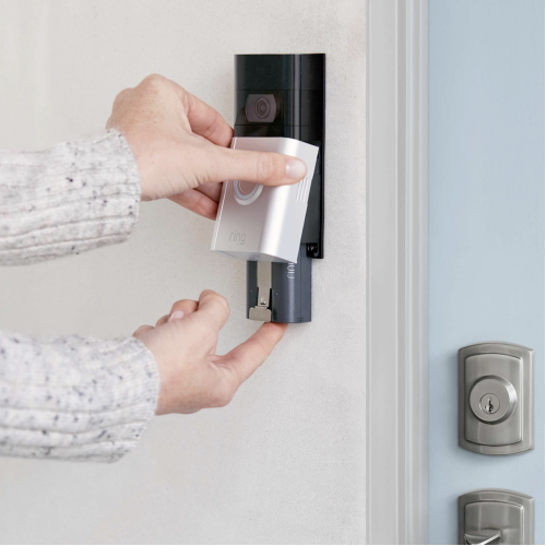 Умный дверной звонок Ring Video Doorbell 3 Satin Nicke - изображение 3