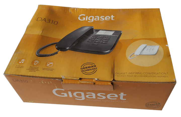 Дротовий аналоговий телефон Gigaset DA310 чорний - Б/В - зображення 7