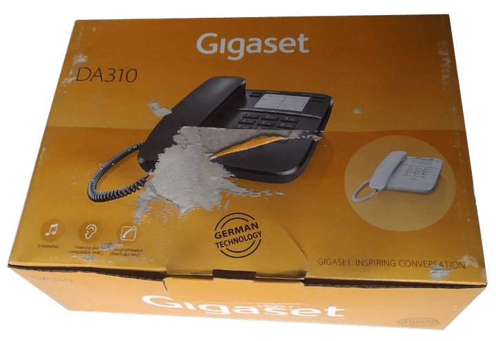 Дротовий аналоговий телефон Gigaset DA310 чорний - Б/В - зображення 8
