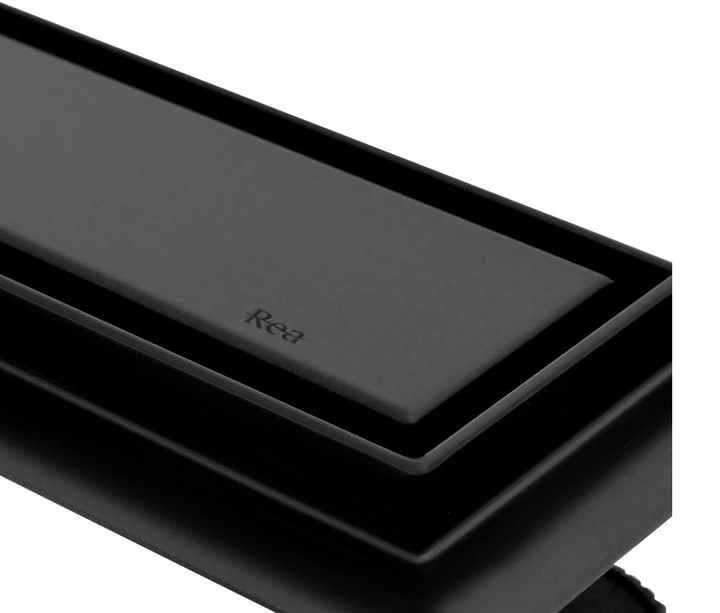 Трап для душу REA NEO PRO BLACK 2в1 чорний 50 см (REA-G0999) - зображення 11