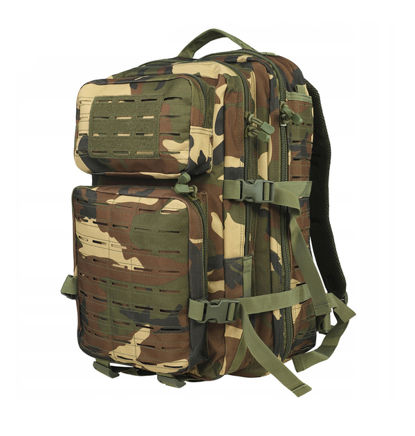 Рюкзак Dominator Warrior TAC Laser 36L Woodland Camouflage - зображення 2