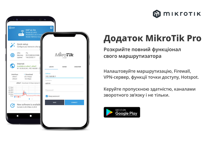 Бездротовий маршрутизатор Mikrotik hAP AC RB962UiGS-5HacT2HnT (AC, 720MHz/128Mb, 5x10/100/1000 Ethernet ports, 1xSFP, 2,5 dBi) - зображення 4