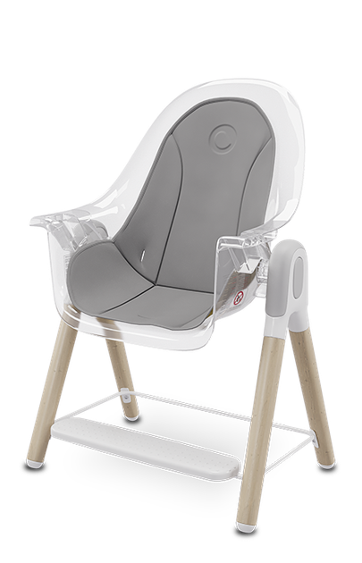 Стульчик для кормления 2 в 1 Lionelo MAYA WHITE - изображение 6