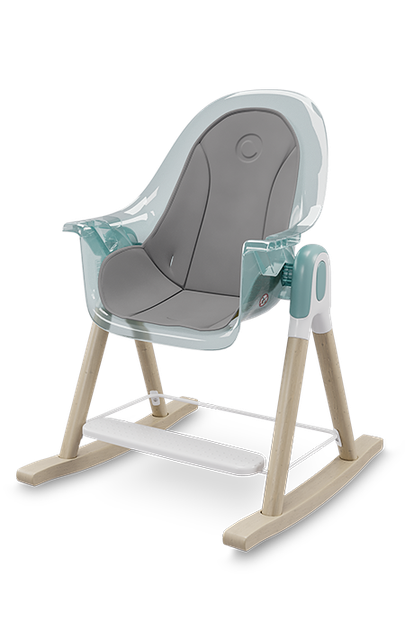 Стульчик для кормления 2 в 1 Lionelo MAYA GREEN TURQUOISE - изображение 4