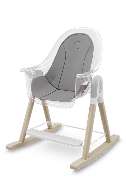 Стульчик для кормления 2 в 1 Lionelo MAYA WHITE - изображение 8