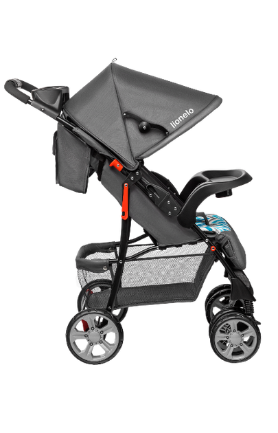 Прогулянкова коляска Lionelo EMMA PLUS BLUE SCANDI - зображення 2