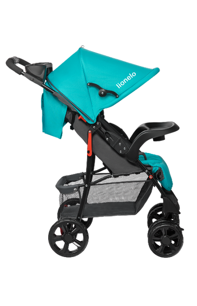Прогулянкова коляска Lionelo EMMA PLUS VIVID TURQUOISE - зображення 2