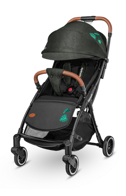 Прогулянкова коляска Lionelo JULIE ONE TROPICAL GREEN - зображення 2