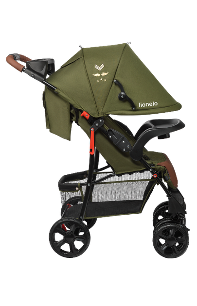 Прогулочная коляска Lionelo EMMA PLUS FOREST GREEN - Фото 5 Прогулочная коляска Lionelo EMMA PLUS FOREST GREEN - изображение 5