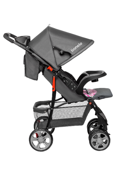 Прогулочная коляска Lionelo EMMA PLUS PINK SCANDI - изображение 2