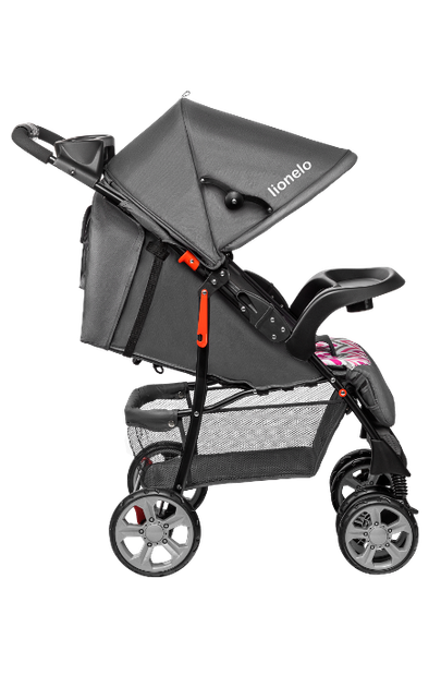 Прогулочная коляска Lionelo EMMA PLUS PINK SCANDI - изображение 4