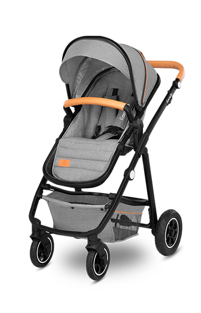 Универсальная коляска 2 в 1 Lionelo AMBER GREY STONE - изображение 2