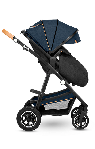 Универсальная коляска 2 в 1 Lionelo AMBER BLUE NAVY - изображение 7