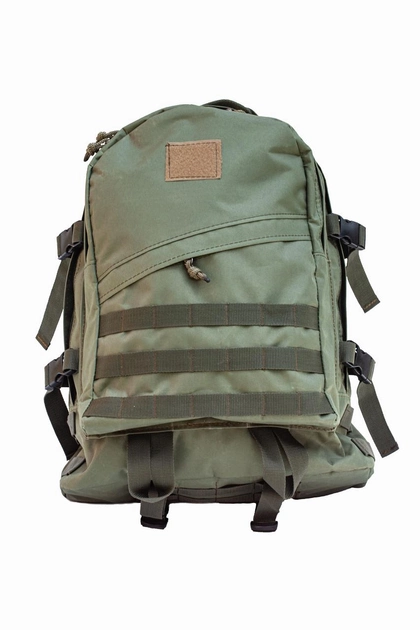 Тактичний похідний міцний рюкзак з органайзером на 40 літрів Олива Хакі 161-2 KS - зображення 1