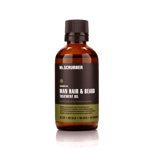Комплекс олій для росту волосся та бороди MAN Tea Tree Mr.Scrubber 50 мл - Фото 1 Комплекс олій для росту волосся та бороди MAN Tea Tree Mr.Scrubber 50 мл - зображення 1