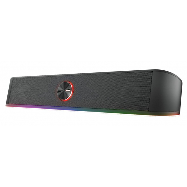 Акустическая система Trust GXT 619 Thorne RGB Illuminated Soundbar Black (24007) - изображение 1