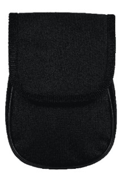 Поясной чехол-сумка для переноски тактических наушников 125 х 140 х 80 мм Черная - изображение 2