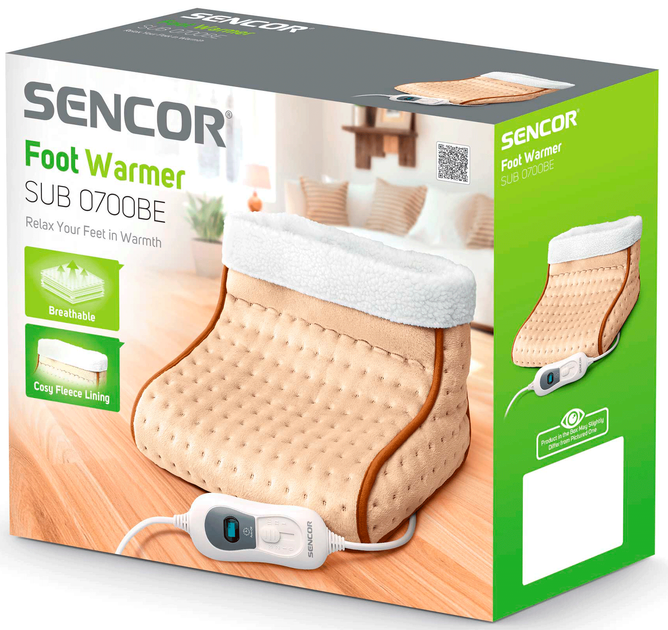 Електрогрілка для ніг SENCOR SUB 0700BE - зображення 6