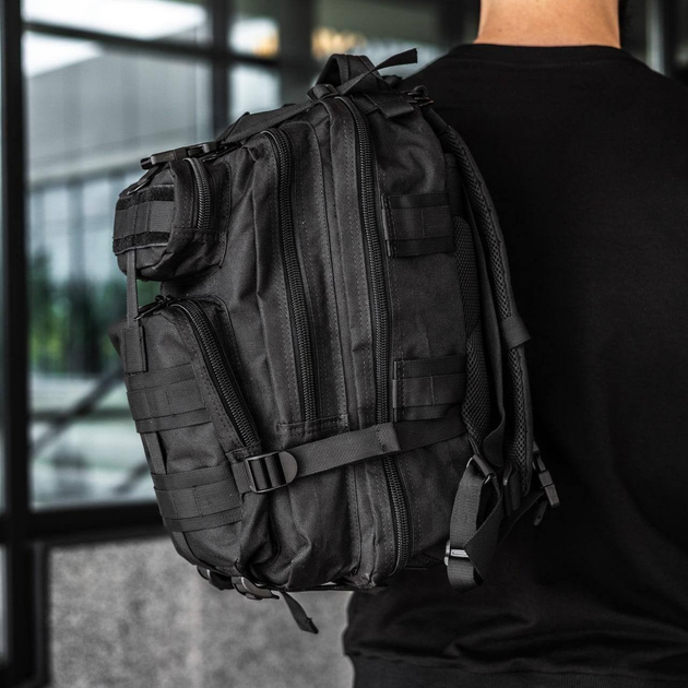 Рюкзак тактичний HIMARS Backpack tactical чорний - зображення 1