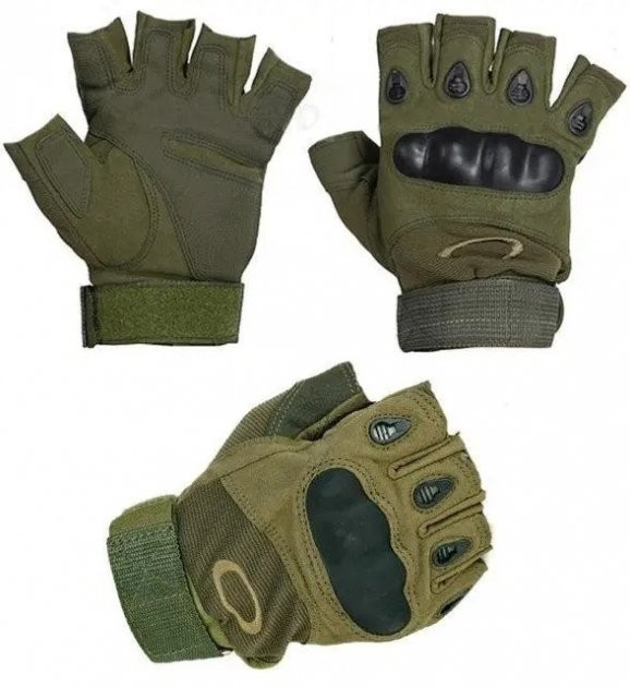 Тактичні рукавиці HIMARS Tactical Gloves розмір L колір хакі для ЗСУ, ТРО, ССО - зображення 2