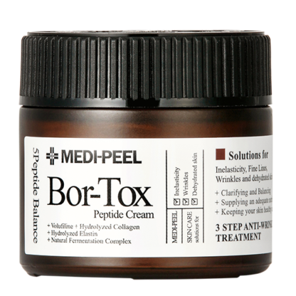 Лифтинг крем с пептидным комплексом Medipeel Bor-Tox Peptide Cream 50 мл - Фото 1 Лифтинг крем с пептидным комплексом Medipeel Bor-Tox Peptide Cream 50 мл - изображение 1