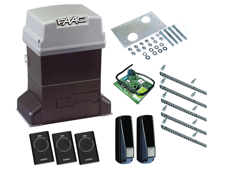 Автоматика для откатных ворот FAAC 746 ER KIT (створка до 600 кг.) Фотоэлементы, 3 шт., 5 м - Фото 1 Автоматика для откатных ворот FAAC 746 ER KIT (створка до 600 кг.) Фотоэлементы, 3 шт., 5 м - изображение 1