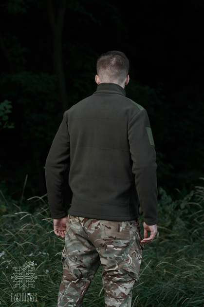 Кофта флісова Edelweiss Fleece Jacket розмір L (Хакі) - изображение 2