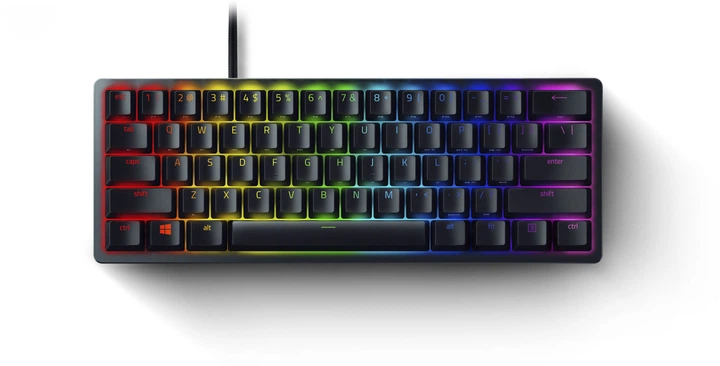 Klawiatura przewodowa Razer Huntsman mini Purple Switch ENG (8886419345732) - obraz 5
