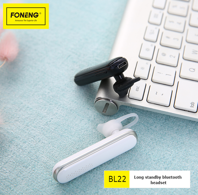 Bluetooth-гарнітура SUPER STANDBY FONENG Black - Фото 6 Bluetooth-гарнітура SUPER STANDBY FONENG Black - зображення 6