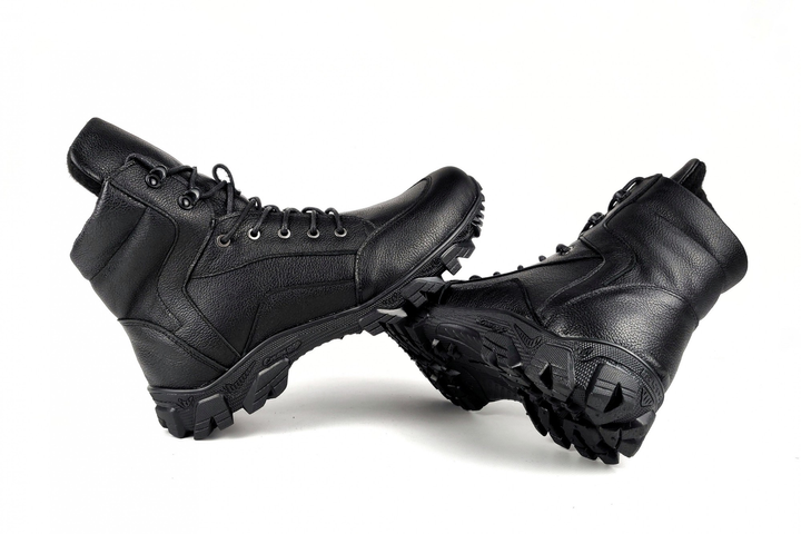 Берці чоловічі ЗИМОВІ М098 Флотар чорний. Тактичні трекінгові черевики чоловічі. Розмір 42 - зображення 2