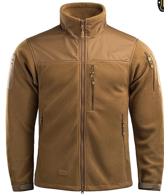 M-Tac куртка Alpha Microfleece Gen.II Coyote Brown 3XL (00-00007225) - изображение 1