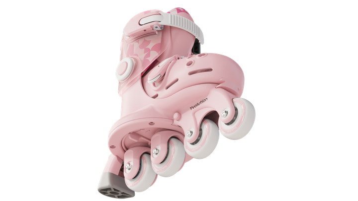 Роликові ковзани Yvolution Switch Skates Рожеві Розмір 23-28 (YR25P4) - зображення 5