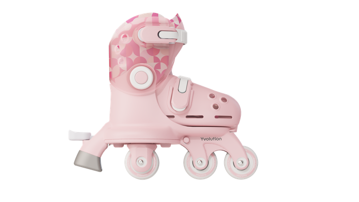 Роликові ковзани Yvolution Switch Skates Рожеві Розмір 23-28 (YR25P4) - зображення 6