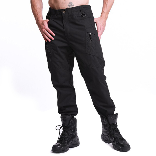 Тактические штаны Lesko X9 B259 Black 2XL мужские брюки - изображение 2
