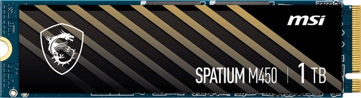 【新品】MSI SPATIUM M450 1TB SSD SSD диск MSI Spatium M450 1TB NVMe M.2 PCIe 4.0 TLC 3D NAND (S78