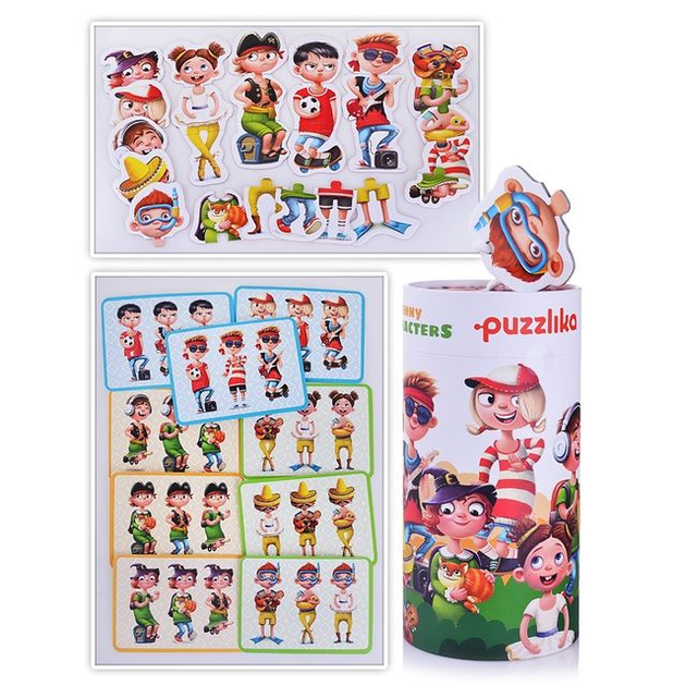 Пазли Puzzlika Смішні персонажі - Фото 2 Пазли Puzzlika Смішні персонажі - зображення 2