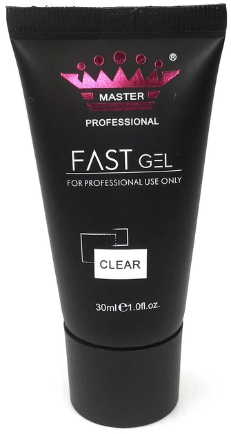 Акрил-гель Master Clear, 30мл., Fast Gel - Фото 1 Акрил-гель Master Clear, 30мл., Fast Gel - изображение 1