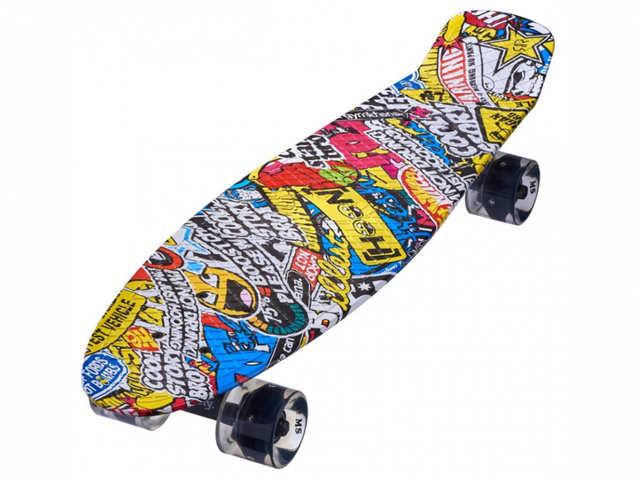 Penny Board Maraton 27 Наклейки, светящиеся колеса | Быстрая доставка ...