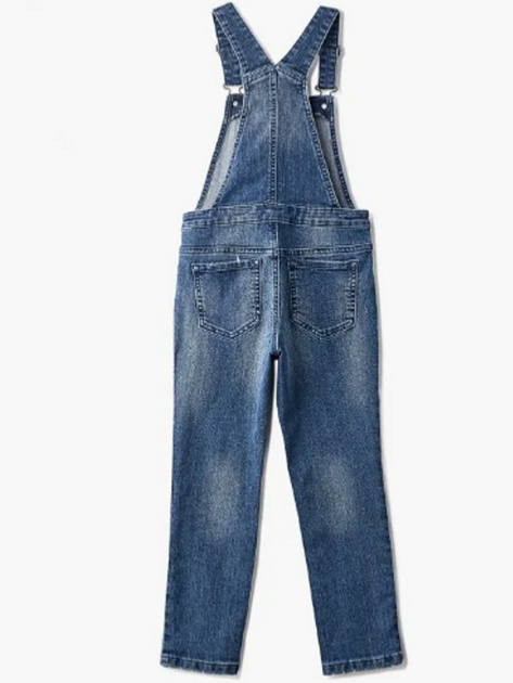 Комбінезон джинсовий Benetton 4CU9581Q0 90 cm (8829590cm) Синій - зображення 2