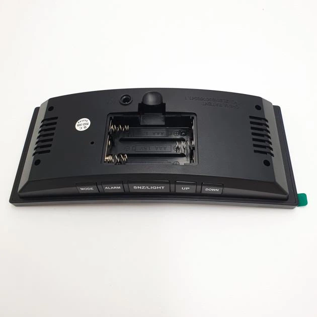 Часы настольные электронные зеркальные изогнутые с LED подсветкой VST 6507 - изображение 4