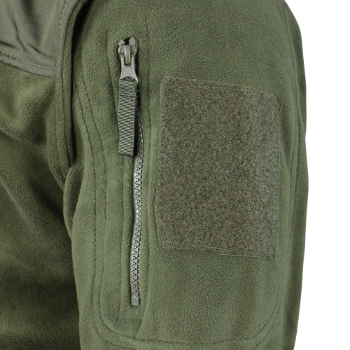 Флісовий тактичний светр Condor ALPHA Mirco Fleece Jacket 601 Large, Олива (Olive) - зображення 14